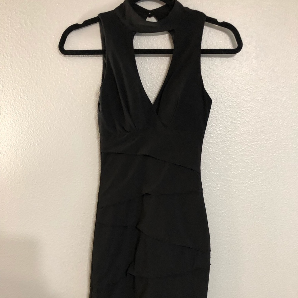 Sexy black dress